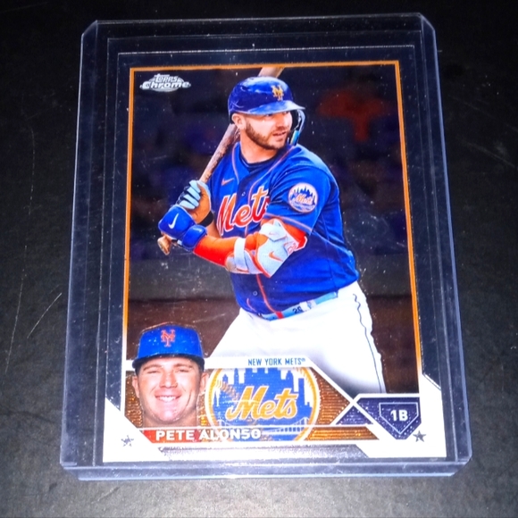 Pete Alonso Base Topps Chrome 2023 #75 - Picture 1 of 2